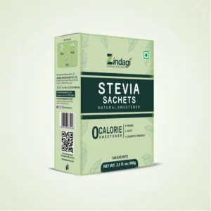 Zindagi Stevia Sachet | Zero Calorie SugarFree Sweetener 100g